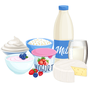 Milchprodukte & Vegan